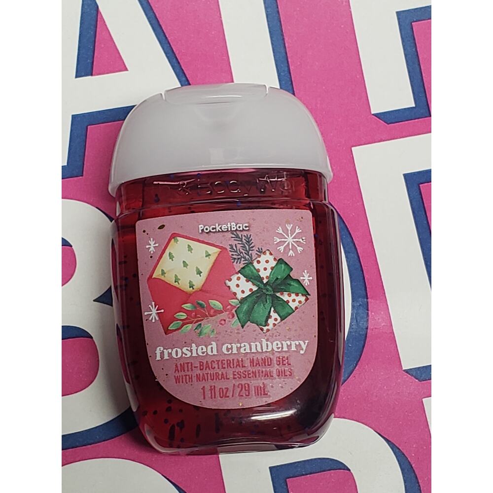 BBW Frosted Cranberry PocketBac Refill x5 Packs Total